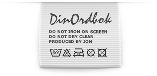 Do not iron on screen